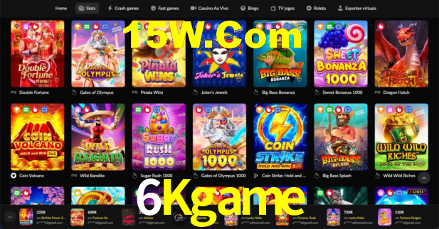 6Kgame: Seu Cassino Premiado com Pagamentos Rápidos