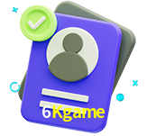 Tornar-se um membro do 6Kgame é muito simples